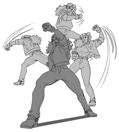 Brawler - Fighting Poses