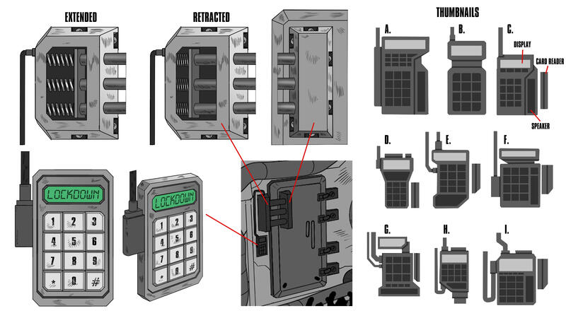 Techno Arena - Lock & Keypad