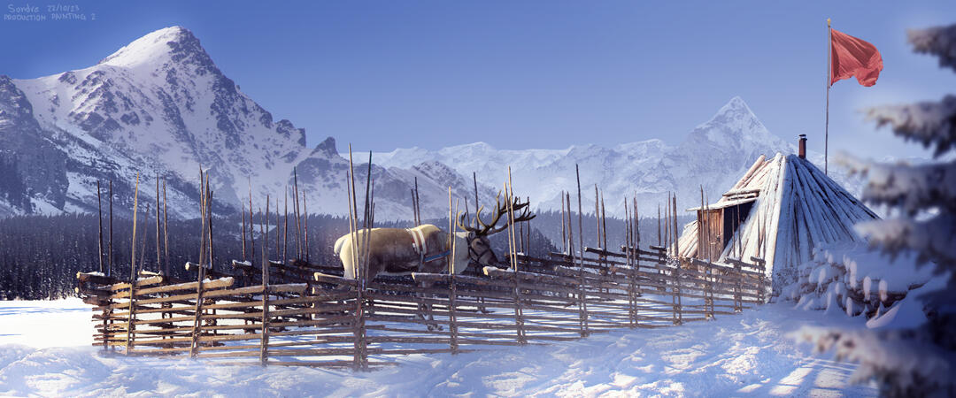 Settlement - Production Painting